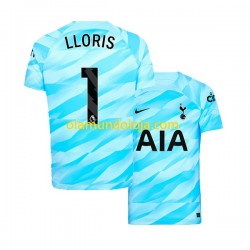 Camisola Tottenham Hotspur Hugo Lloris 1 Guarda-redes Homem Equipamento Primeiro 2023-2024 Manga Curta